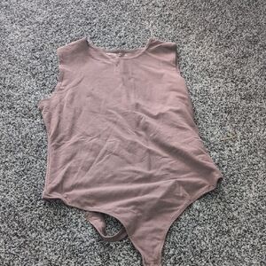 Abercrombie & Fitch Soft Collection Bodysuit in Brown